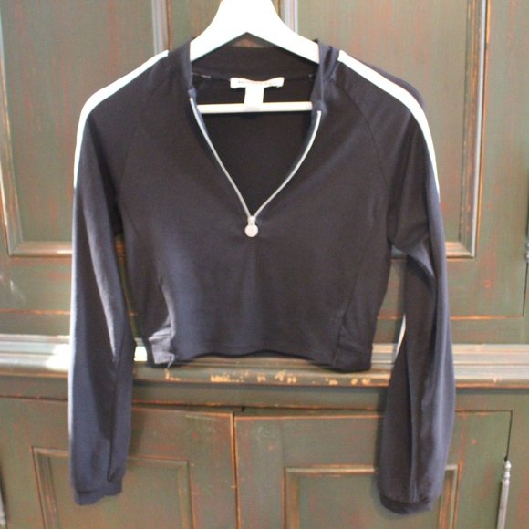 Cropped arm stripped shirt - Picture 3 of 4